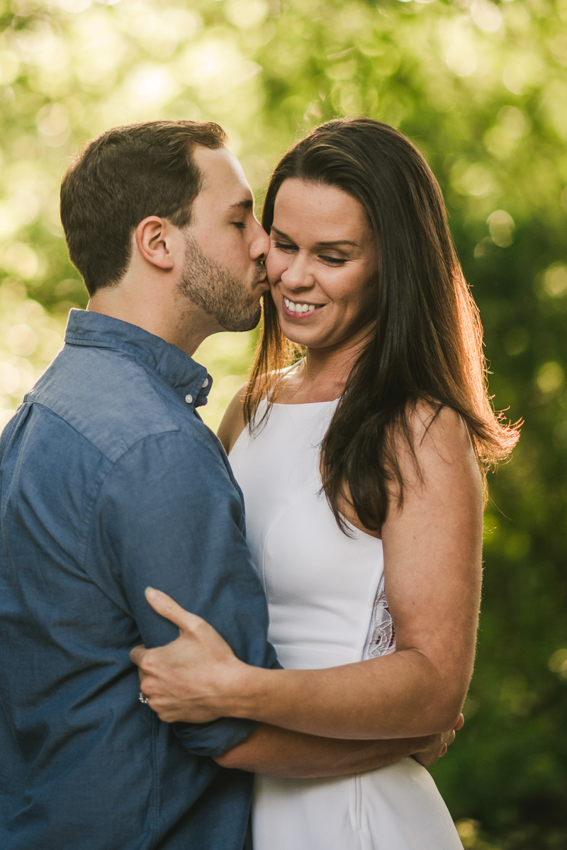 A summer engagement session at Patapsco Valley State Park in Elkridge by Britney Clause Photography