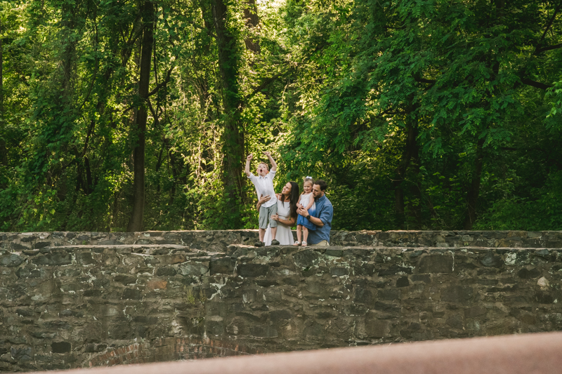 A summer engagement session at Patapsco Valley State Park in Elkridge by Britney Clause Photography