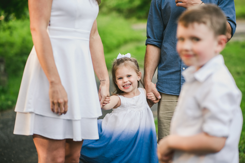 A summer engagement session at Patapsco Valley State Park in Elkridge by Britney Clause Photography