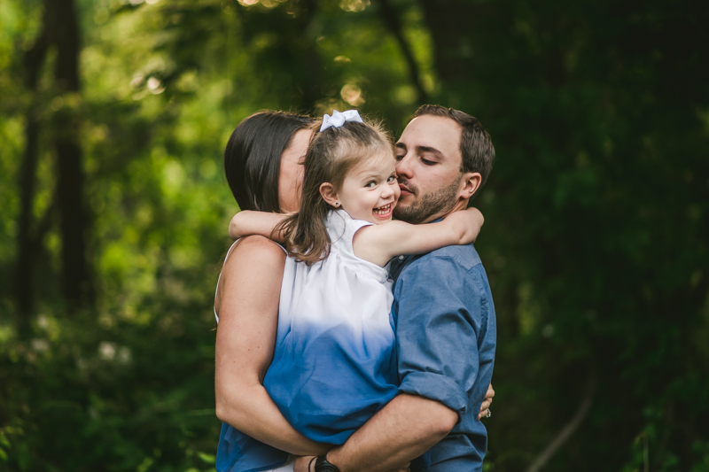 A summer engagement session at Patapsco Valley State Park in Elkridge by Britney Clause Photography