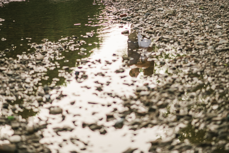 A summer engagement session at Patapsco Valley State Park in Elkridge by Britney Clause Photography