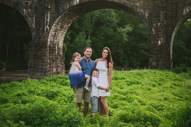 A summer engagement session at Patapsco Valley State Park in Elkridge by Britney Clause Photography