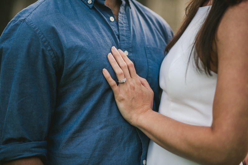 A summer engagement session at Patapsco Valley State Park in Elkridge by Britney Clause Photography