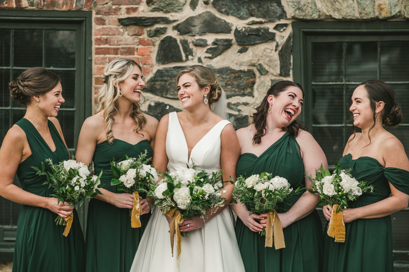 A gorgeous wedding at Mt Washington Mill Dye House in Baltimore, Maryland. Captured by Britney Clause Photography