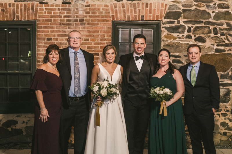 A gorgeous wedding at Mt Washington Mill Dye House in Baltimore, Maryland. Captured by Britney Clause Photography