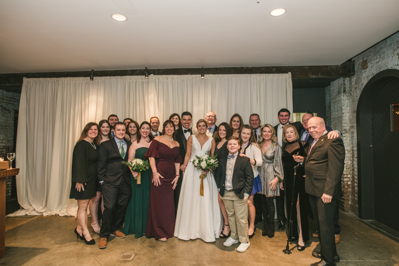 A gorgeous wedding at Mt Washington Mill Dye House in Baltimore, Maryland. Captured by Britney Clause Photography