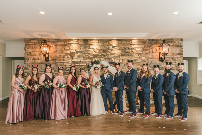 A gorgeous wedding ceremony at Kurtz's Beach in Pasadena, Maryland by Britney Clause Photography