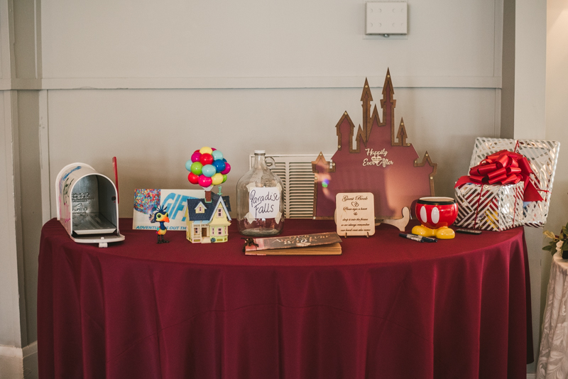 Magical ways to incorporate Disney and Mickey Mouse into your wedding day decorations by Britney Clause Photography