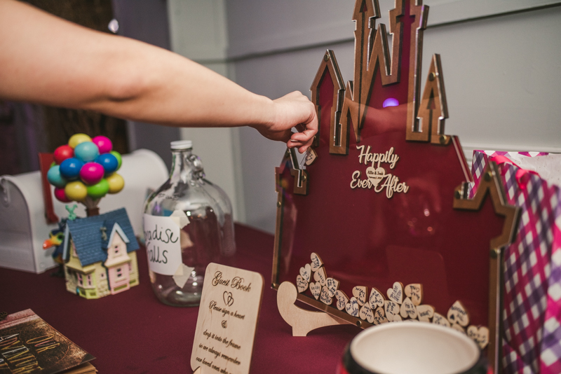 Magical ways to incorporate Disney and Mickey Mouse into your wedding day decorations by Britney Clause Photography