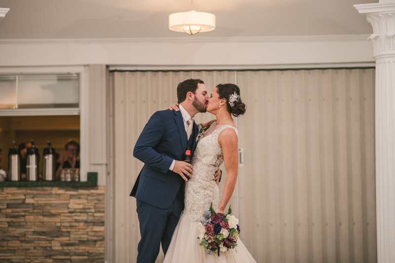 A fun and magical wedding reception at Kurtz's Beach in Pasadena, Maryland by Britney Clause Photography