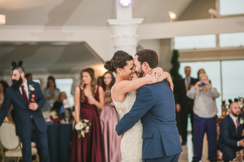 A fun and magical wedding reception at Kurtz's Beach in Pasadena, Maryland by Britney Clause Photography