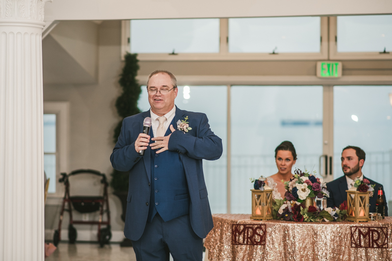 A fun and magical wedding reception at Kurtz's Beach in Pasadena, Maryland by Britney Clause Photography