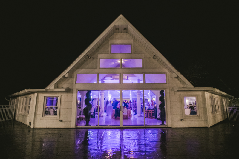 A fun and magical wedding reception at Kurtz's Beach in Pasadena, Maryland by Britney Clause Photography