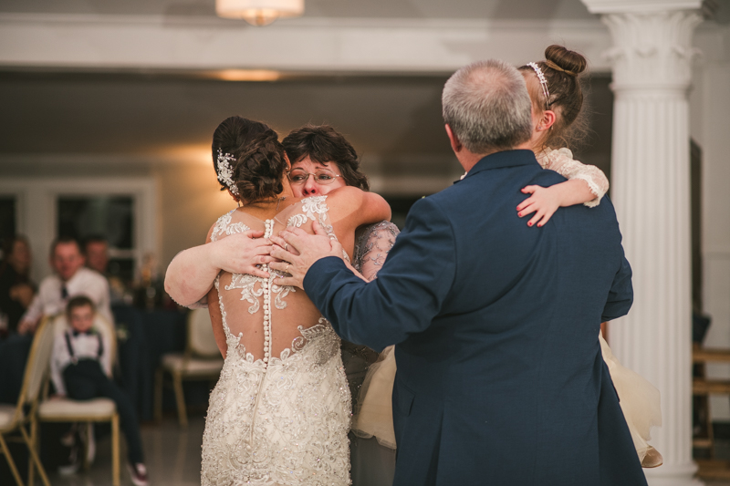 A fun and magical wedding reception at Kurtz's Beach in Pasadena, Maryland by Britney Clause Photography