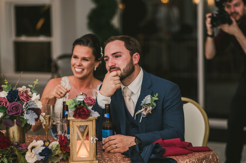 A magical wedding surprise from Mickey and Minnie Mouse at Kurtz's Beach in Pasadena, Maryland by Britney Clause Photography