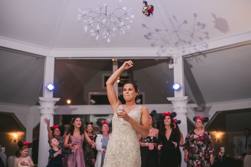 A fun and magical wedding reception at Kurtz's Beach in Pasadena, Maryland by Britney Clause Photography