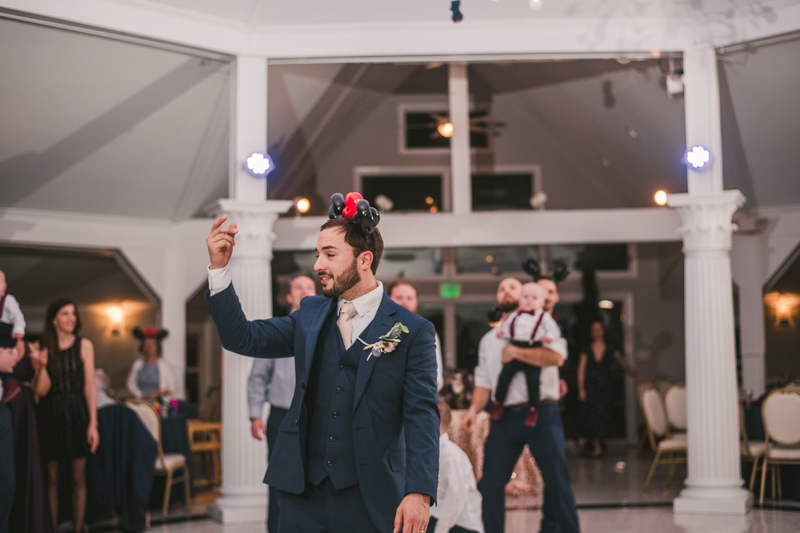 A fun and magical wedding reception at Kurtz's Beach in Pasadena, Maryland by Britney Clause Photography