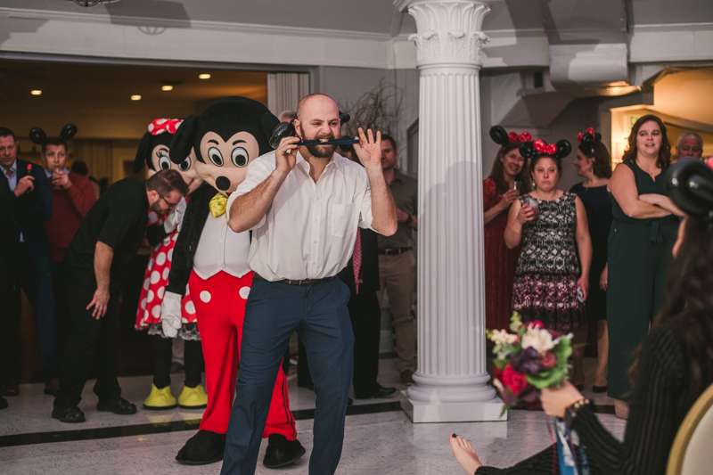 A fun and magical wedding reception at Kurtz's Beach in Pasadena, Maryland by Britney Clause Photography