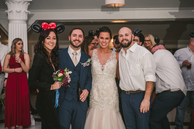 A fun and magical wedding reception at Kurtz's Beach in Pasadena, Maryland by Britney Clause Photography