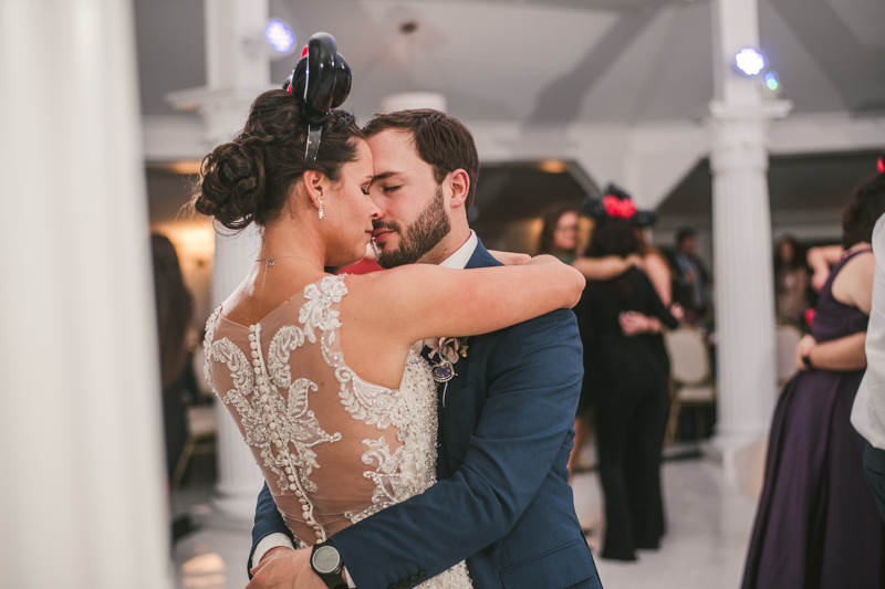 A fun and magical wedding reception at Kurtz's Beach in Pasadena, Maryland by Britney Clause Photography