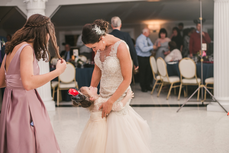 A fun and magical wedding reception at Kurtz's Beach in Pasadena, Maryland by Britney Clause Photography