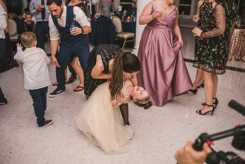 A fun and magical wedding reception at Kurtz's Beach in Pasadena, Maryland by Britney Clause Photography