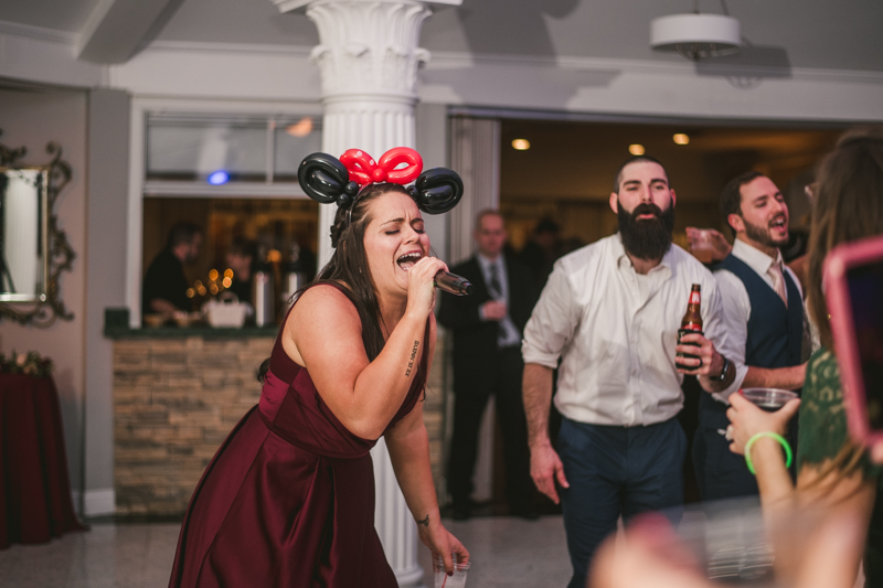 A fun and magical wedding reception at Kurtz's Beach in Pasadena, Maryland by Britney Clause Photography