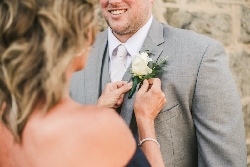 A gorgeous Catonsville wedding ceremony at St. Mark Church by Britney Clause Photography