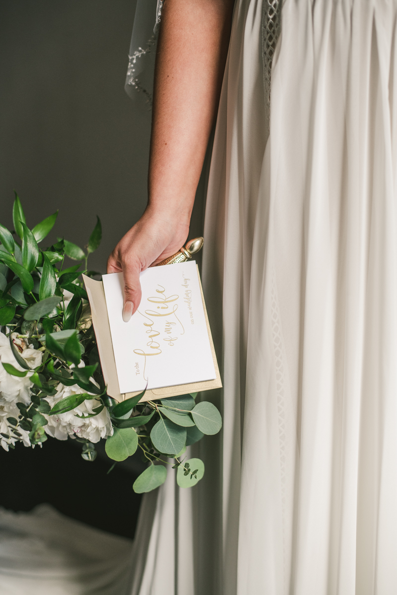 A gorgeous Catonsville wedding ceremony at St. Mark Church by Britney Clause Photography