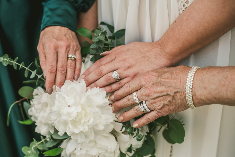 A gorgeous Catonsville wedding ceremony at St. Mark Church by Britney Clause Photography