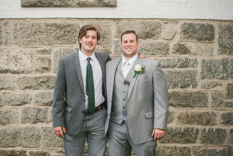 A gorgeous Catonsville wedding ceremony at St. Mark Church by Britney Clause Photography