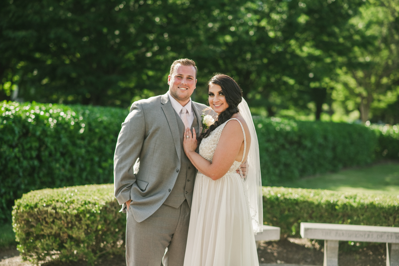 A gorgeous Catonsville wedding ceremony at St. Mark Church by Britney Clause Photography