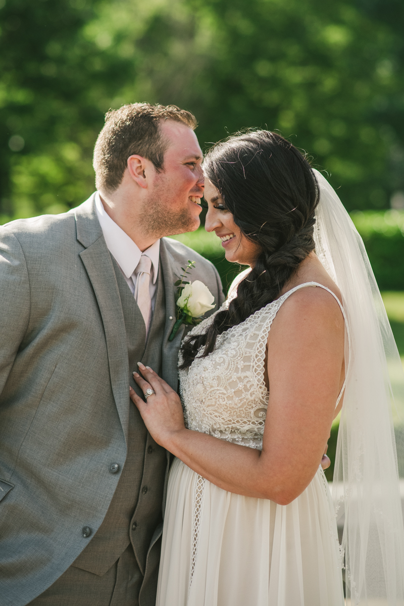 A gorgeous Catonsville wedding ceremony at St. Mark Church by Britney Clause Photography