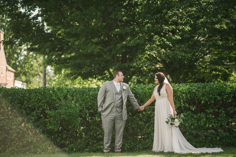 A gorgeous Catonsville wedding ceremony at St. Mark Church by Britney Clause Photography