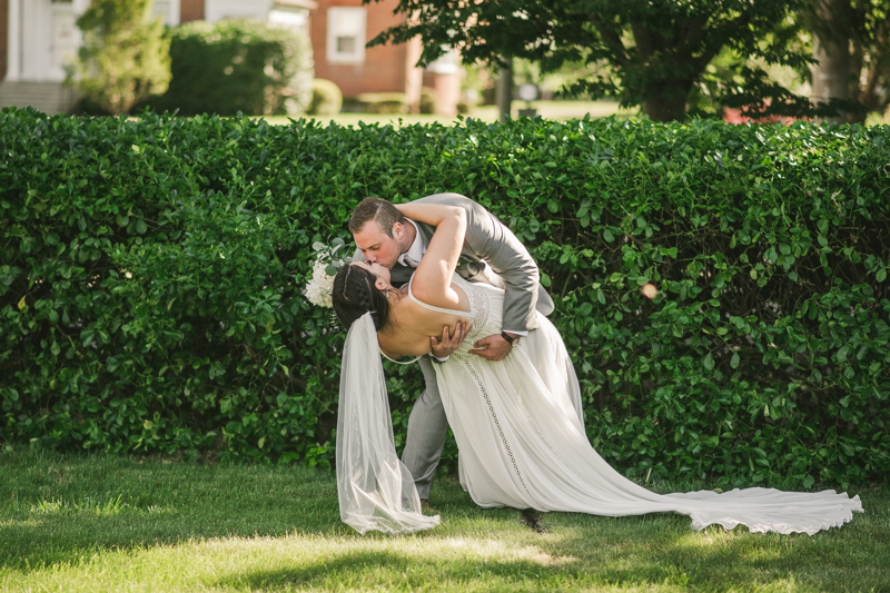 A gorgeous Catonsville wedding ceremony at St. Mark Church by Britney Clause Photography