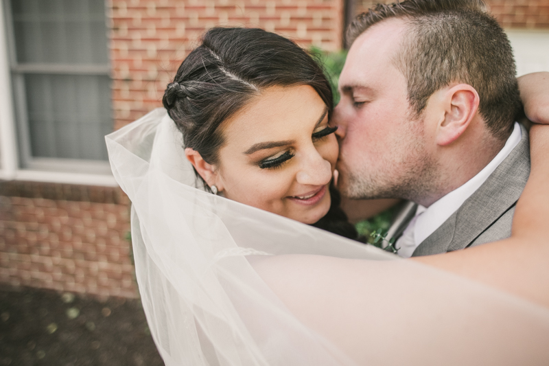 A gorgeous Catonsville wedding ceremony at St. Mark Church by Britney Clause Photography