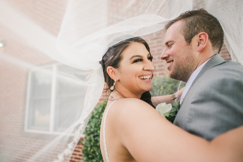 A gorgeous Catonsville wedding ceremony at St. Mark Church by Britney Clause Photography