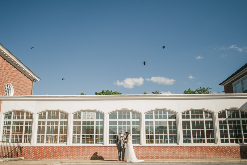 A gorgeous Catonsville wedding ceremony at St. Mark Church by Britney Clause Photography