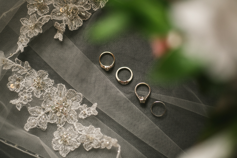 A bride getting ready for her wedding in Taneytown, Maryland by Britney Clause Photography