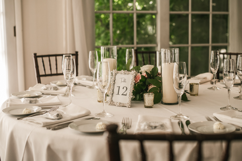 A fun and classic wedding reception at Antrim 1844 in Taneytown, Maryland by Britney Clause Photography