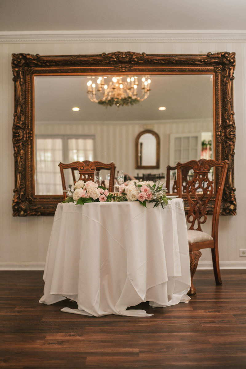 A fun and classic wedding reception at Antrim 1844 in Taneytown, Maryland by Britney Clause Photography