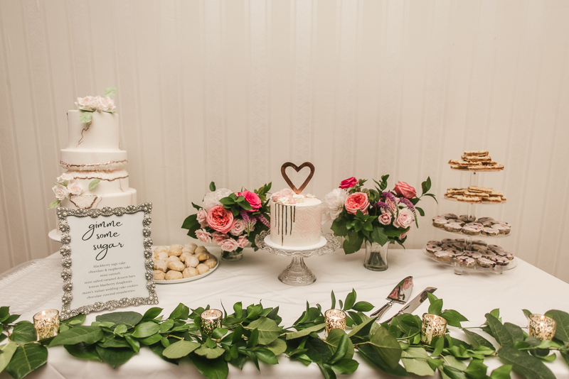 A beautiful geode inspired cake by Sage Cakery in Frederick, Maryland by Britney Clause Photography