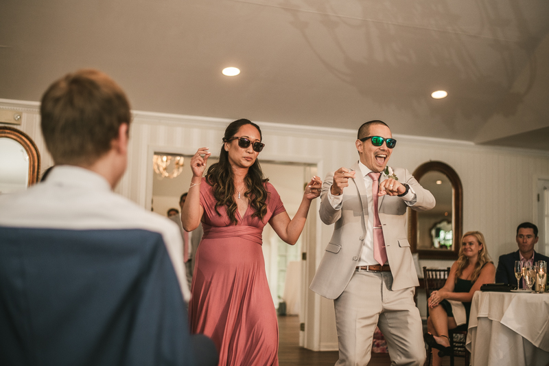 A fun and classic wedding reception at Antrim 1844 in Taneytown, Maryland by Britney Clause Photography