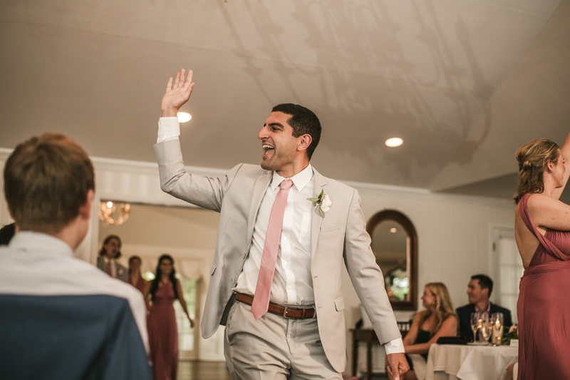 A fun and classic wedding reception at Antrim 1844 in Taneytown, Maryland by Britney Clause Photography