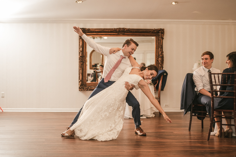 A choreographed first dance at Antrim 1844 in Taneytown, Maryland by Britney Clause Photography