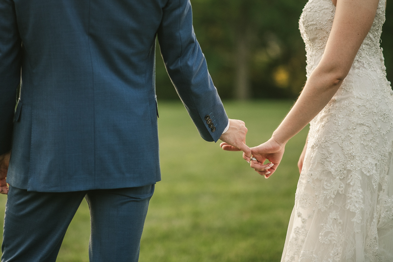 Gorgeous wedding portraits of the bride and groom at Antrim 1844 in Taneytown, Maryland by Britney Clause Photography