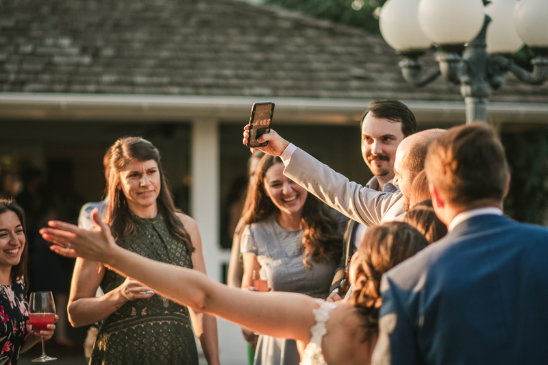 A fun and classic wedding reception at Antrim 1844 in Taneytown, Maryland by Britney Clause Photography