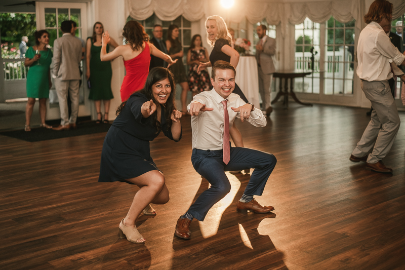 A fun and classic wedding reception at Antrim 1844 in Taneytown, Maryland by Britney Clause Photography