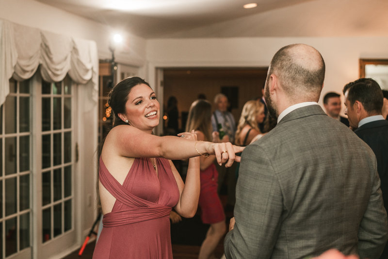 A fun and classic wedding reception at Antrim 1844 in Taneytown, Maryland by Britney Clause Photography