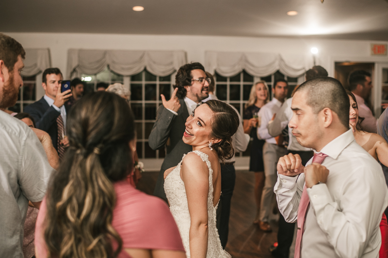 A fun and classic wedding reception at Antrim 1844 in Taneytown, Maryland by Britney Clause Photography